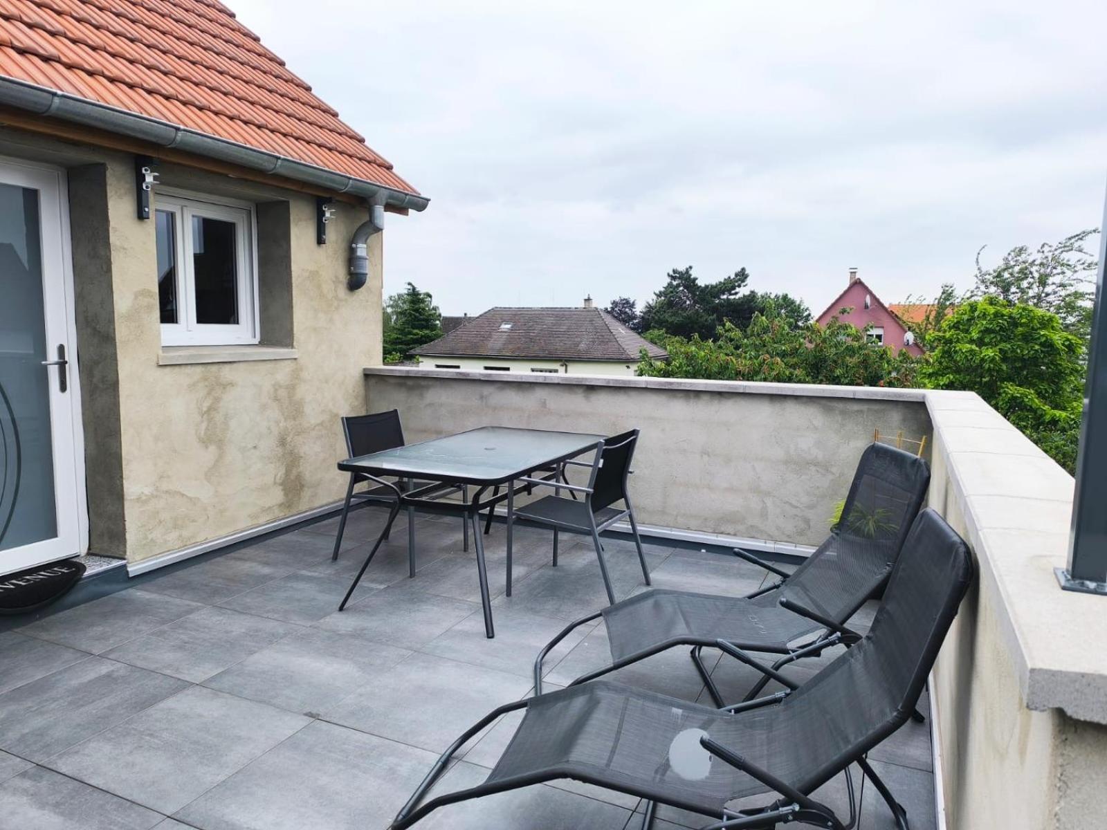 Gite Bonheur Et Charme Spa-Sauna Forfait 2H Inclus Kintzheim Bagian luar foto