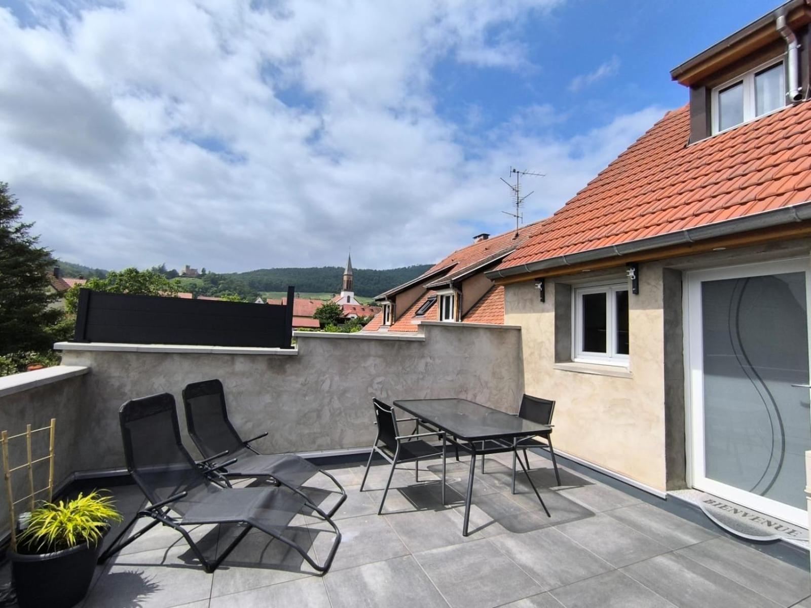 Gite Bonheur Et Charme Spa-Sauna Forfait 2H Inclus Kintzheim Bagian luar foto